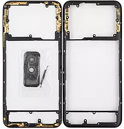 Рамка корпусу Vivo Y53s Black - фото Рамка корпусу Vivo Y53s Black