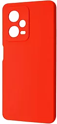 Чехол Wave Full Silicone Cover для Xiaomi Redmi Note 12 Pro 5G Red