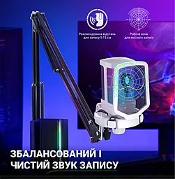 Мікрофон Fifine Q6TW  White - мініатюра 8