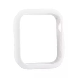 Чехол-накладка Coteetci Liquid Silicone Case For Apple Watch 4/5/6/SE 40mm White (CS7067-WH)