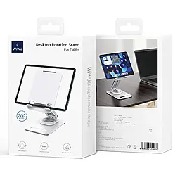 Подставка для планшета WIWU ZM-010 White - миниатюра 4 Подставка для планшета WIWU ZM-010 White - миниатюра 4