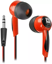 Наушники Defender Basic-604 Red - фото Наушники Defender Basic-604 Red