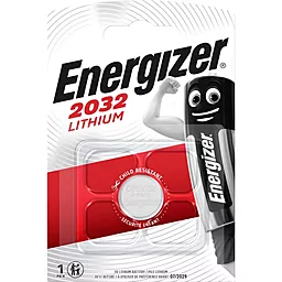 Батарейки Energizer CR2032 3V Lithium 1шт 3 V