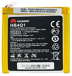 Аккумулятор Huawei U9200 Ascend P1 / HB4Q1 / BMH6397 (1670 mAh) ExtraDigital