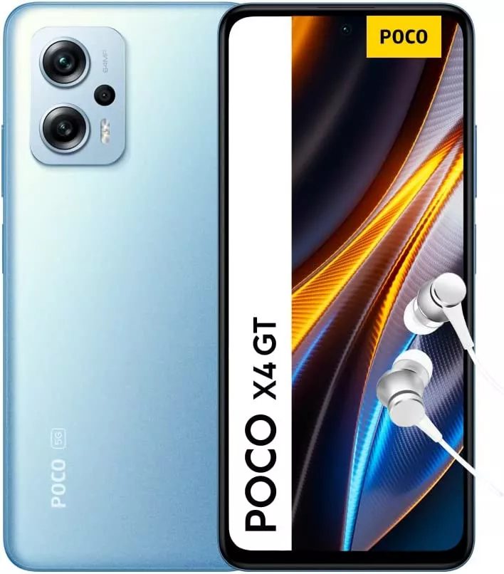 Смартфон Poco X4 GT 8/256GB Blue - фото 1