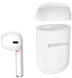 Блютуз гарнитура Borofone BC19 White