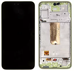 Дисплей Samsung Galaxy A54 A546 5G с тачскрином и рамкой, оригинал, Lime