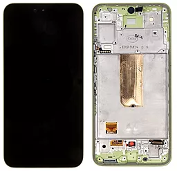 Дисплей Samsung Galaxy A54 A546 5G с тачскрином и рамкой, оригинал, Lime - фото Дисплей Samsung Galaxy A54 A546 5G с тачскрином и рамкой, оригинал, Lime