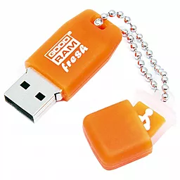 Флешка GooDRam 16GB UFR2 Fresh Orange USB 2.0 (UFR2-0160O0R11) - фото Флешка GooDRam 16GB UFR2 Fresh Orange USB 2.0 (UFR2-0160O0R11)