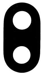 Скло камери Meizu M9 Note / Note 9 (M923H) Original Black - фото Скло камери Meizu M9 Note / Note 9 (M923H) Original Black