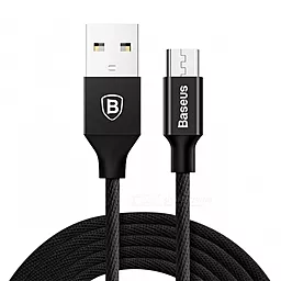 Кабель USB Baseus Yiven 1.5M micro USB Cable Black (CAMYW-B01)