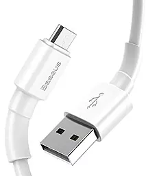 Кабель Baseus Mini USB-A - micro USB 20w 4a 1м cable White (CAMSW-D) - мініатюра 3 Кабель Baseus Mini USB-A - micro USB 20w 4a 1м cable White (CAMSW-D) - мініатюра 3