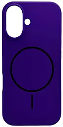 Чехол Silicone Case Full Fine Ring MagSafe для Apple iPhone 16  Modena