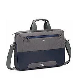 Сумка Rivacase Steel 15.6" Blue/Grey - фото Сумка Rivacase Steel 15.6" Blue/Grey