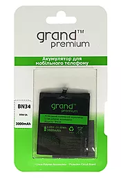 Акумулятор для Xiaomi Redmi 5A / BN34 (3000 mAh) Grand Premium - фото Акумулятор для Xiaomi Redmi 5A / BN34 (3000 mAh) Grand Premium