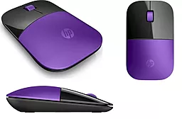 Компьютерная мышка HP Z3700 WL (X7Q45AA) Purple - миниатюра 2