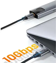 Кабель Cabletime USB3.1 - Type-C 60w 3a 1м cable Black (CA60J) - миниатюра 3 Кабель Cabletime USB3.1 - Type-C 60w 3a 1м cable Black (CA60J) - миниатюра 3