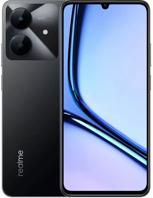 Смартфон Realme Note 60X 3/64GB Marble Black  - фото 1