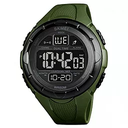 Наручний годинник SKMEI 1656GN  Army Green