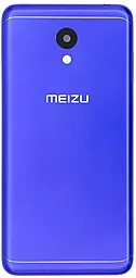 Задняя крышка корпуса Meizu M6 со стеклом камеры Original Electric Light Blue