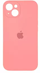 Чехол Silicone Case Full Camera для Apple iPhone 15 Light Pink