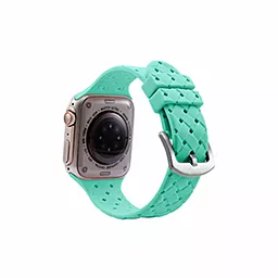 Змінний ремінець для розумного годинника Apple Watch Grid Weave 38/40/41mm Mint