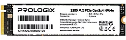 Накопичувач SSD PrologiX S380 256 GB (PRO256GS380)