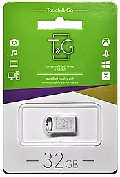 Флешка T&G 32GB 105 Metal Series Silver (TG105-32G)