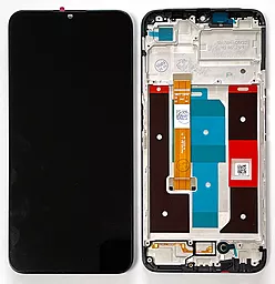 Дисплей Realme C35 с тачскрином и рамкой, оригинал, Black - фото Дисплей Realme C35 с тачскрином и рамкой, оригинал, Black
