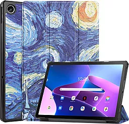Чехол для планшета BeCover Smart Case для Lenovo Tab M10 Plus TB-125F (3rd Gen) 10.61" Night (708315) - фото Чехол для планшета BeCover Smart Case для Lenovo Tab M10 Plus TB-125F (3rd Gen) 10.61" Night (708315)