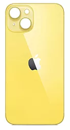 Задня кришка корпусу Apple iPhone 14 (big hole) Yellow
