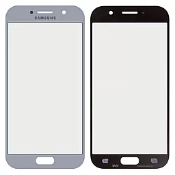 Корпусне скло дисплея Samsung Galaxy A5 A520F 2017 Blue
