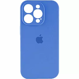 Чохол Silicone Case Full Camera for Apple IPhone 14 Pro Royal Blue