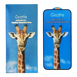Защитное стекло Giraffe Anti-static glass для Apple iPhone 16 Plus Black - фото Защитное стекло Giraffe Anti-static glass для Apple iPhone 16 Plus Black