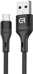 Кабель ArmorStandart USB-A - micro USB 15w 3a 1м cable Black (ARM64040)