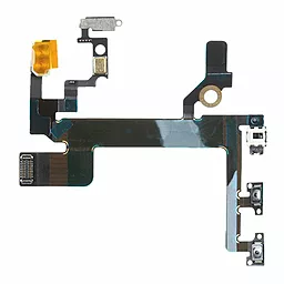 Шлейф iPhone 5S c кнопкою включення, на бічній панелі гучності - мініатюра 2