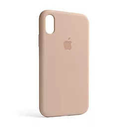 Чехол Silicone Case Full для Apple iPhone XR Nude