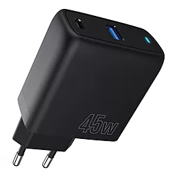 Мережевий зарядний пристрій Proove 45w PD USB-C/USB-A ports fast charger black (WCSP45110001) - фото Мережевий зарядний пристрій Proove 45w PD USB-C/USB-A ports fast charger black (WCSP45110001)