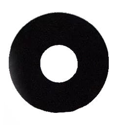 Скло камери Meizu M2 Note (M571) / M3 Note (L681H / M681H) без рамки Black - фото Скло камери Meizu M2 Note (M571) / M3 Note (L681H / M681H) без рамки Black