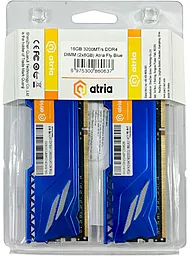 Оперативна пам'ять ATRIA 16 GB (2x8GB) DDR4 3200 MHz Fly Blue (UAT43200CL18BLK2/16) - мініатюра 3
