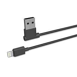 USB Кабель Hoco UPL11 L Shape Lightning Cable Black - мініатюра 4