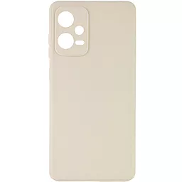 Чохол Silicone Case Candy Full Camera для Xiaomi Redmi Note 12 Pro 5G Antique White