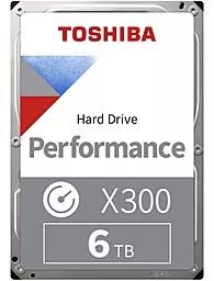 Жесткий диск Toshiba X300 6 TB (HDWR460UZSVA) - фото Жесткий диск Toshiba X300 6 TB (HDWR460UZSVA)