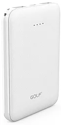 Повербанк GOLF G61 5000 mAh White - фото Повербанк GOLF G61 5000 mAh White