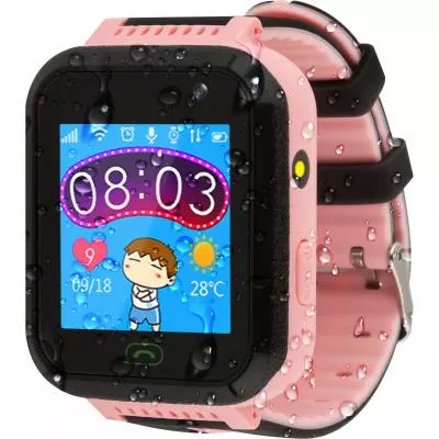 Смарт-часы AmiGo GO003 iP67 Pink - фото 6