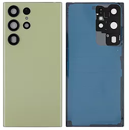 Задняя крышка корпуса Samsung Galaxy S23 Ultra S918 со стеклом камеры Original Cream - фото Задняя крышка корпуса Samsung Galaxy S23 Ultra S918 со стеклом камеры Original Cream