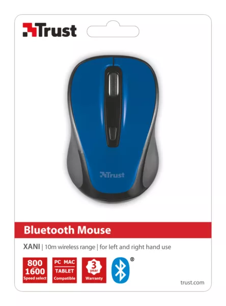 Компьютерная мышка Trust XANI OPTICAL BLUETOOTH MOUSE (21475) Blue - фото 5