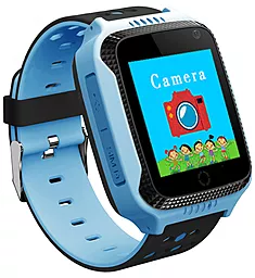 Смарт-часы Smart Baby G900A (Q65) GPS-Tracking Watch Blue - миниатюра 2