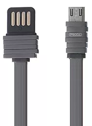Кабель Remax Proda PD-B06m House USB-A - micro USB 12w 2.4a 1м cable Grey (PD-B06m) - фото Кабель Remax Proda PD-B06m House USB-A - micro USB 12w 2.4a 1м cable Grey (PD-B06m)