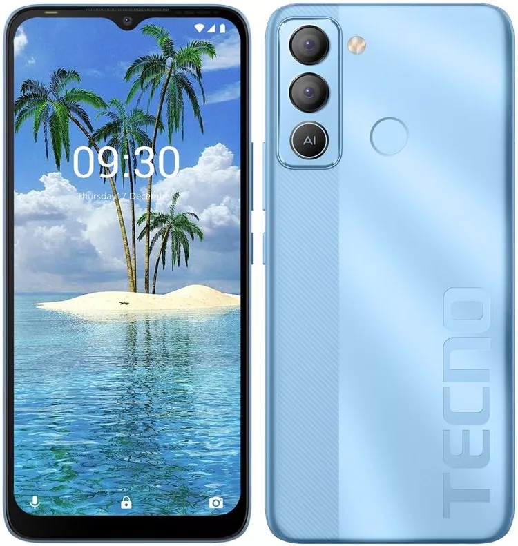 Смартфон Tecno Pop 5 LTE (BD4) Dual Sim Ice Blue (4895180774997) - фото 3